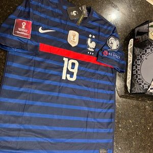 Benzema france soccer jersey home